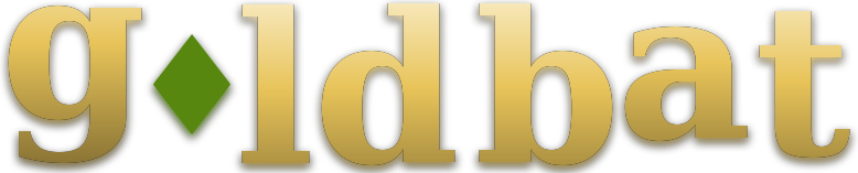 gold bat logo